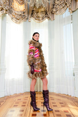 ABRIGO COLORES TERCIOPELO