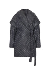 ABRIGO CRUZADO CRISTALES