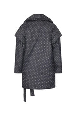 ABRIGO CRUZADO CRISTALES