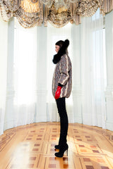 BOMBER CUERO SERPIENTE