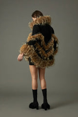 ABRIGO PICO TERCIOPELO