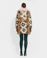 ABRIGO TERCIOPELO CRUDO