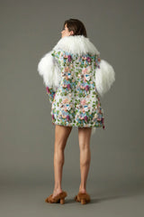 CHALECO PELO TIBET BLANCO