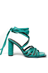 SANDALIAS ONDAS TURQUESA