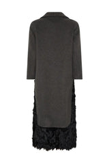 ABRIGO LARGO CRISTALES