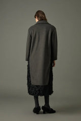 ABRIGO LARGO CRISTALES