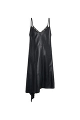 VESTIDO CUERO ENCAJE