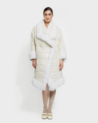 ANORAK BLANCO ROTO LARGO