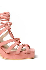 SANDALIAS PIRAMIDE ROSA