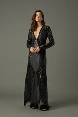 VESTIDO LENCERO CUERO