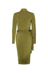 VESTIDO MIDI CRUZADO