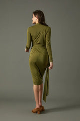 VESTIDO MIDI CRUZADO