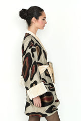 KIMONO JACQUARD TERCIOPELO