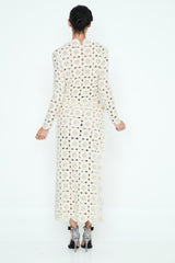 FALDA BLANCA CROCHET