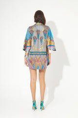 VESTIDO ESCOTE PICO