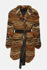 CHAQUETA LANA MARRÓN