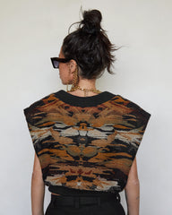 CHALECO JACQUARD ESCOTE
