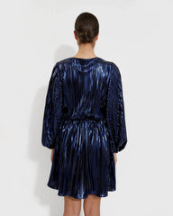 VESTIDO PLISADO BRILLO