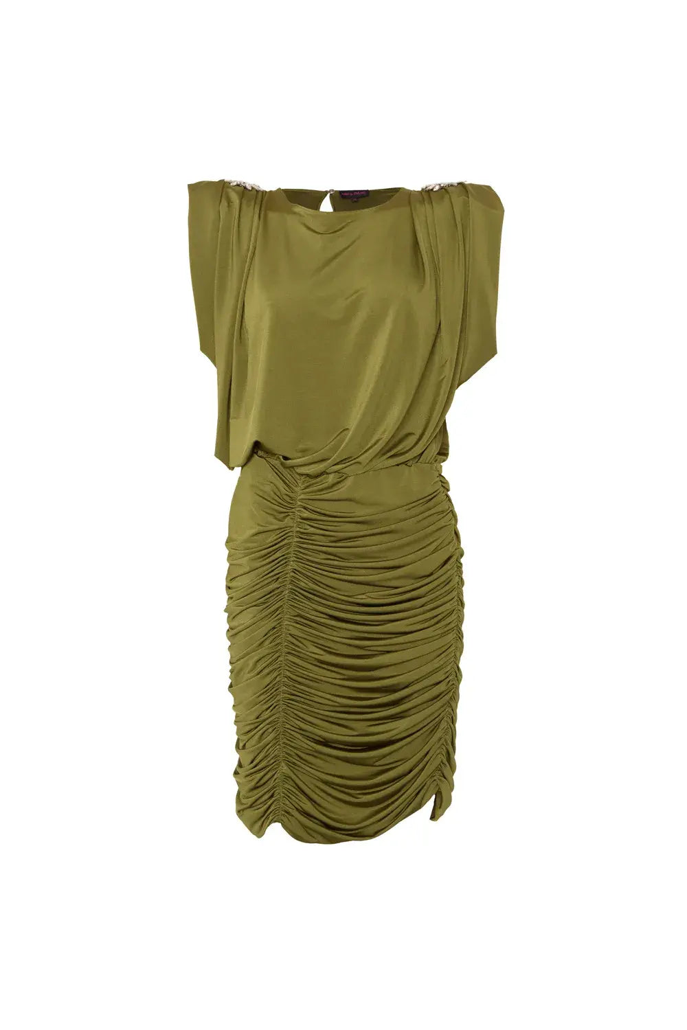 VESTIDO HOMBRERAS CRISTAES