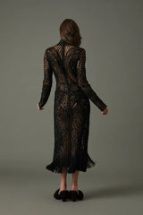 VESTIDO FLECOS