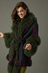 ABRIGO 3/4 LANAS