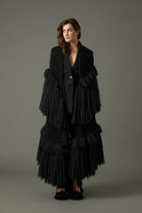 MAXI PONCHO NEGRO