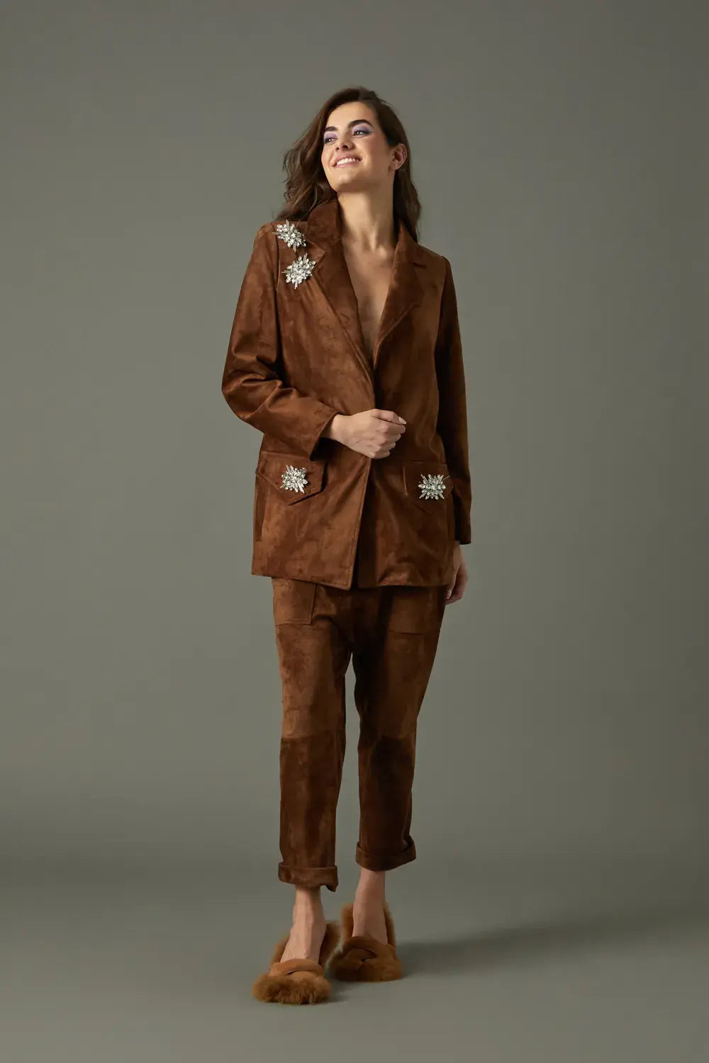 PANTALONES ANTE CAMEL