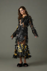 VESTIDO PAILLETES