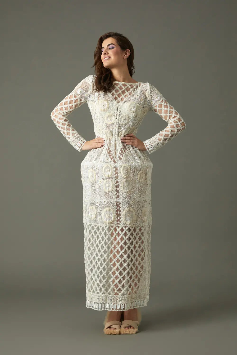 VESTIDO NOVIA CANCAN