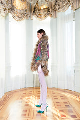 ABRIGO LUREX COLORES