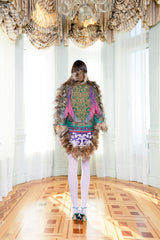 ABRIGO LUREX COLORES