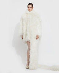 ABRIGO TIBET BLANCO