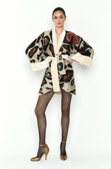 KIMONO JACQUARD TERCIOPELO