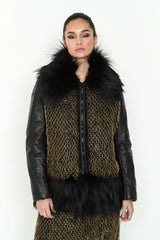 CHAQUETA CUERO CHAPAS