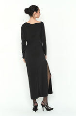 VESTIDO LARGO PUNTO