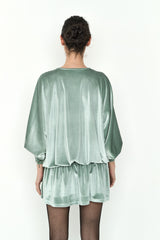 VESTIDO CORTO CENEFAS