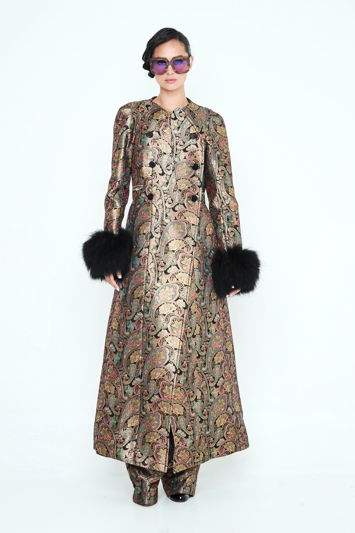 ABRIGO PAISLEY