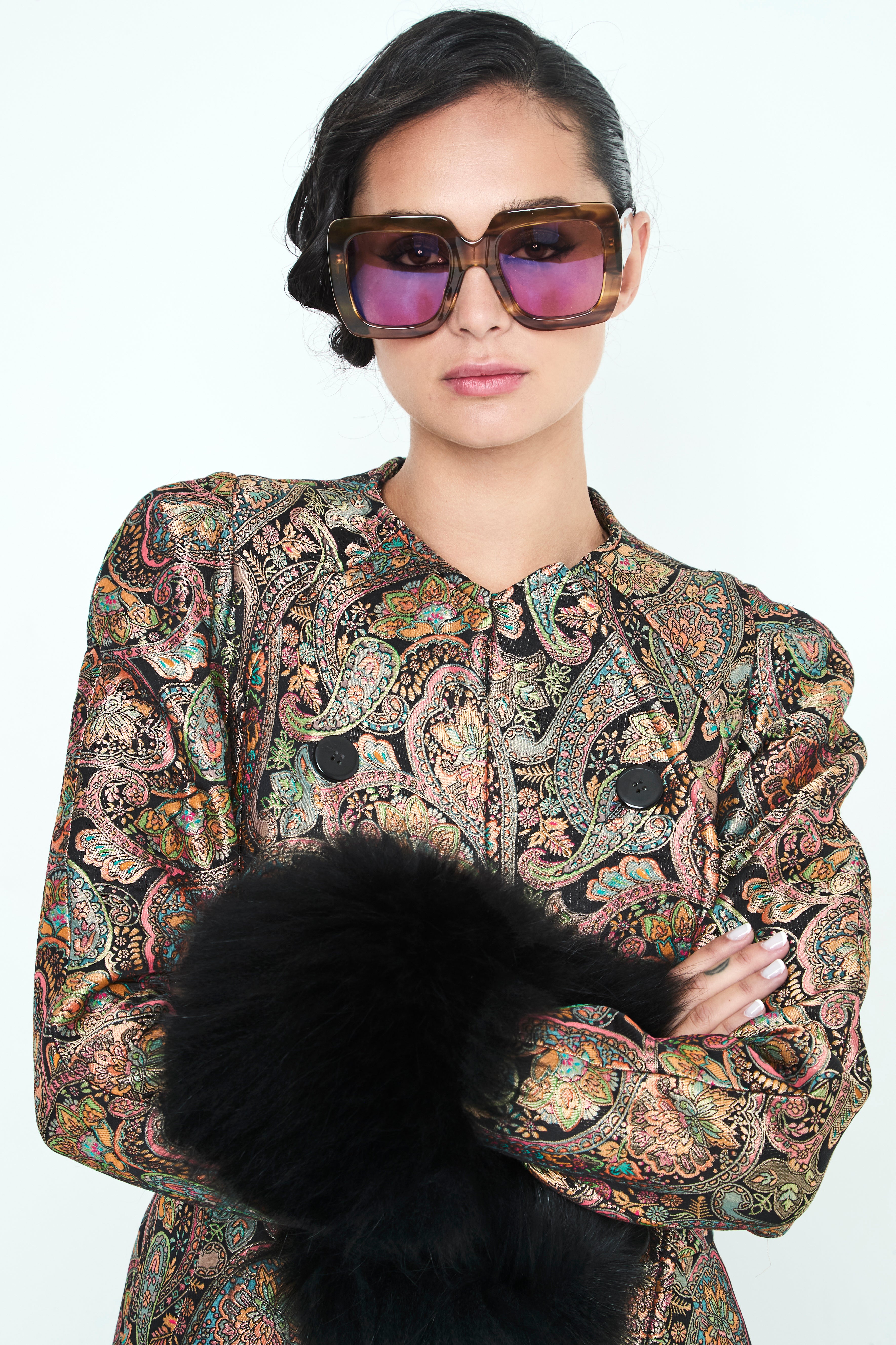 ABRIGO PAISLEY