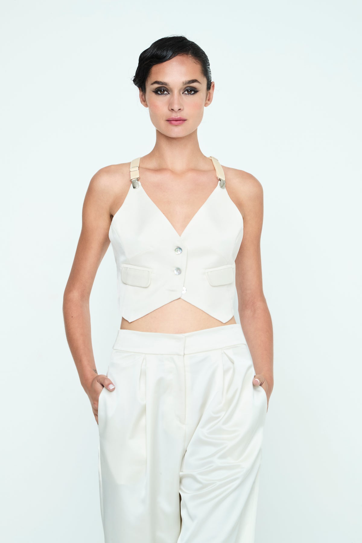 CHALECO BLANCO
