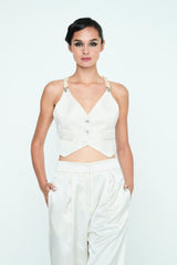 CHALECO BLANCO