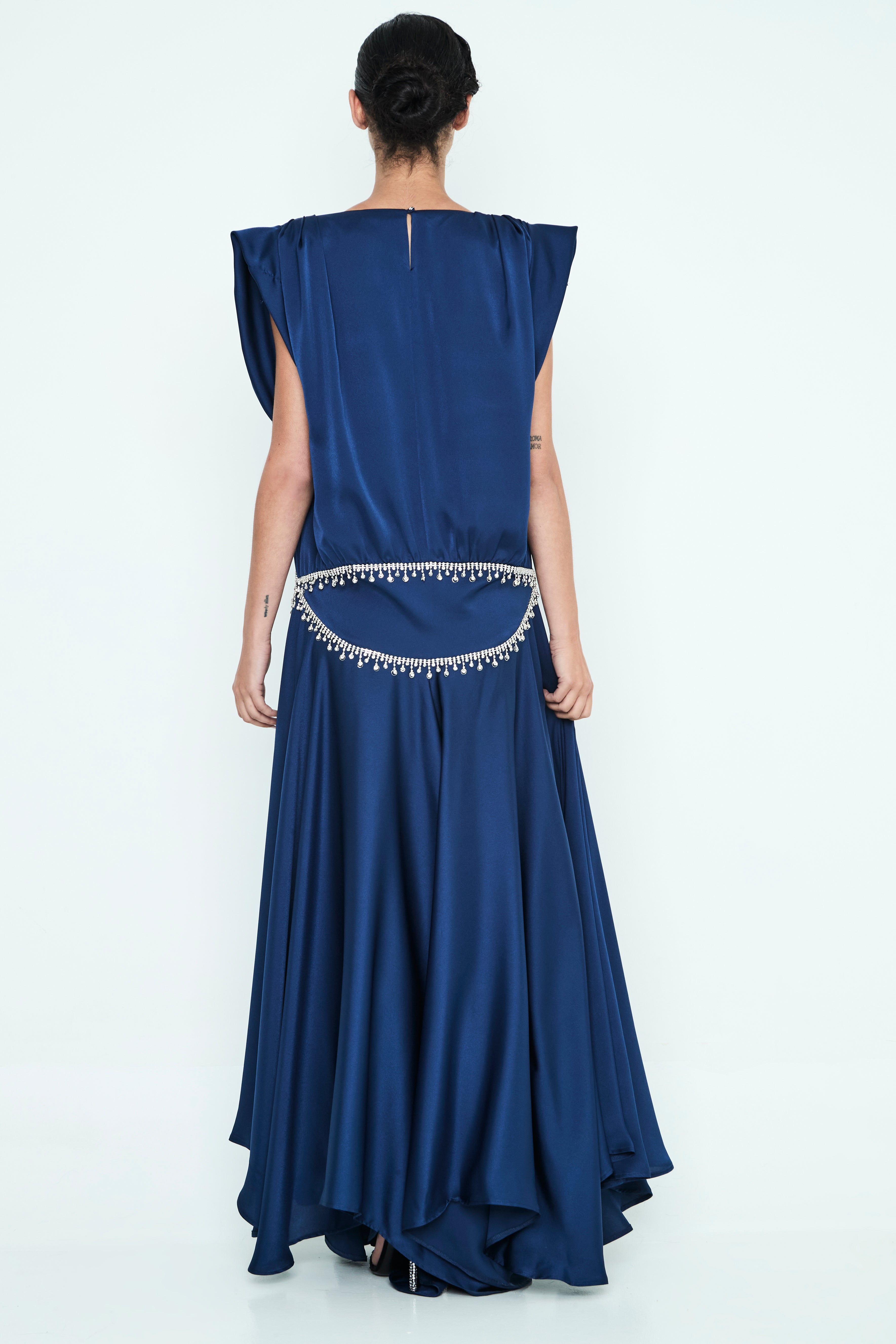 VESTIDO AZUL JOYA