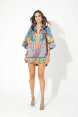 VESTIDO ESCOTE PICO