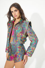 CHAQUETA JACQUARD