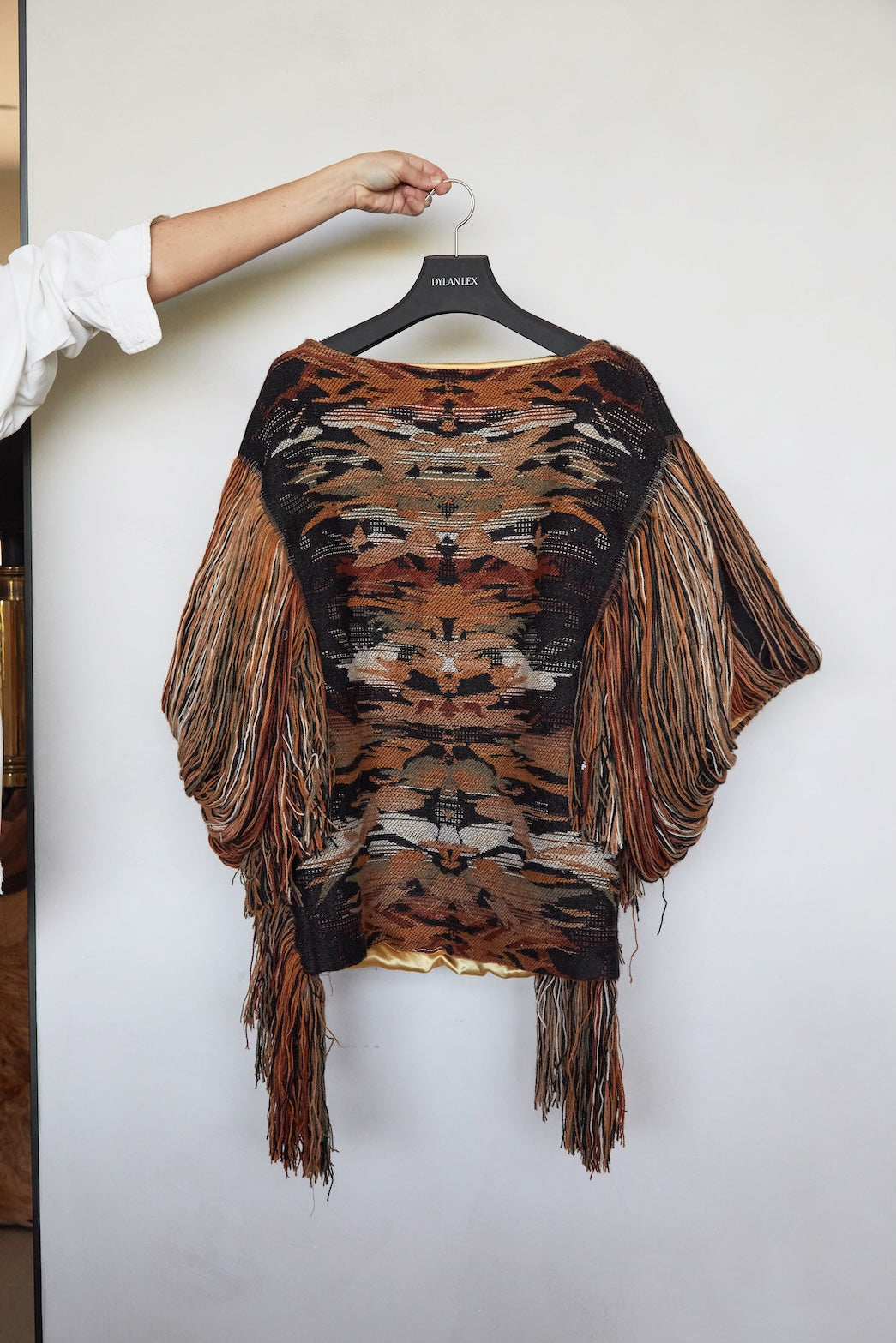 PONCHO JACQUARD FLECOS
